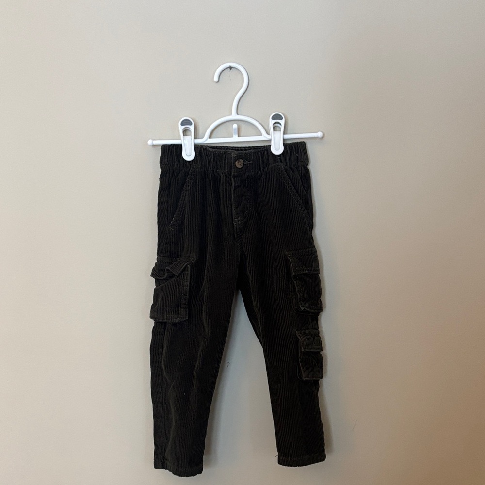 🌞 5/$25 Old Navy Kids dark green  Cargo Pants